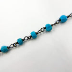 Load image into Gallery viewer, Black Rhodium 925 Sterling Silver Wire Chain
