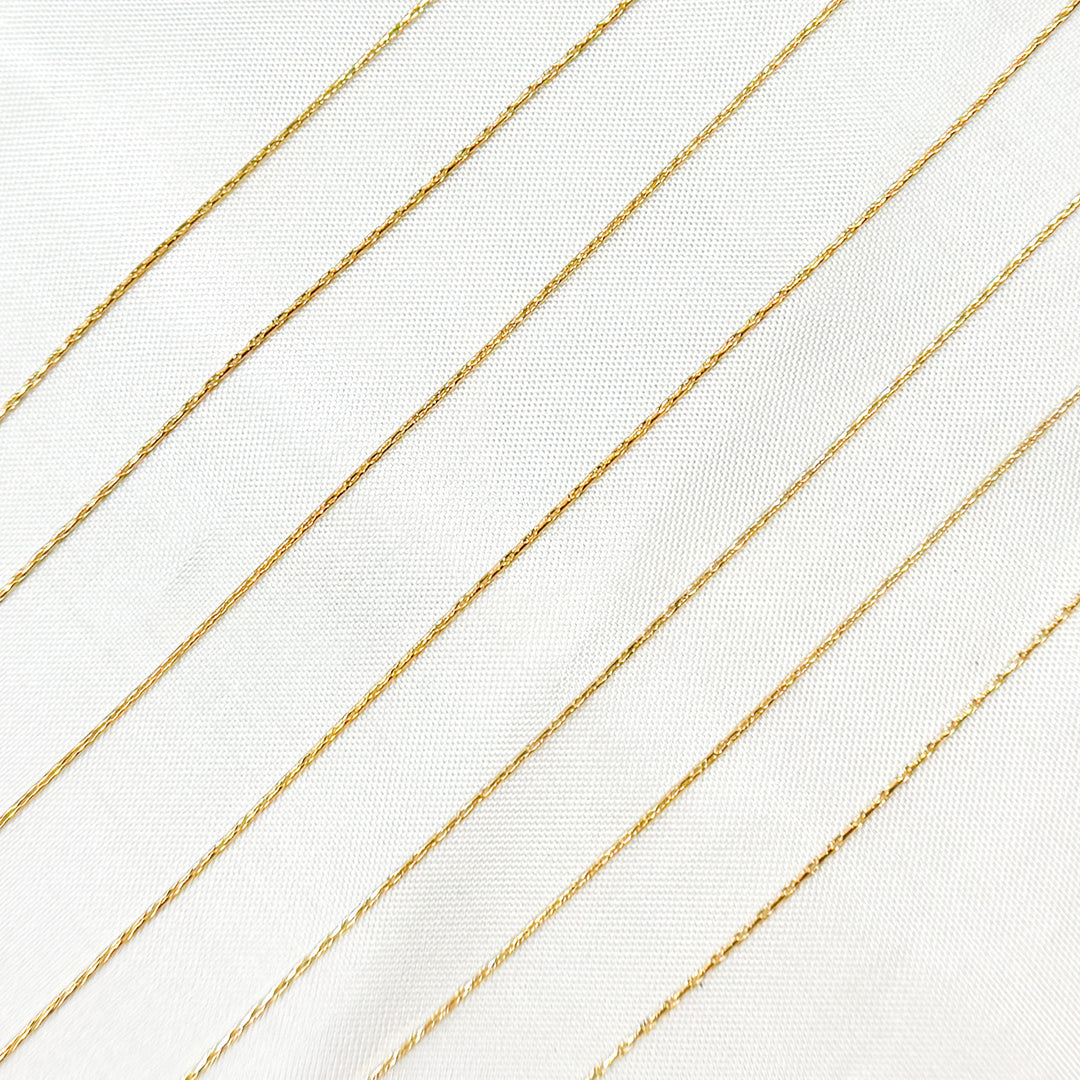 1285GF. 14K Gold-Filled Dainty Snake Chain