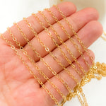 Load image into Gallery viewer, 1813FGF. 14K Gold Filled Flat Round Link Chain