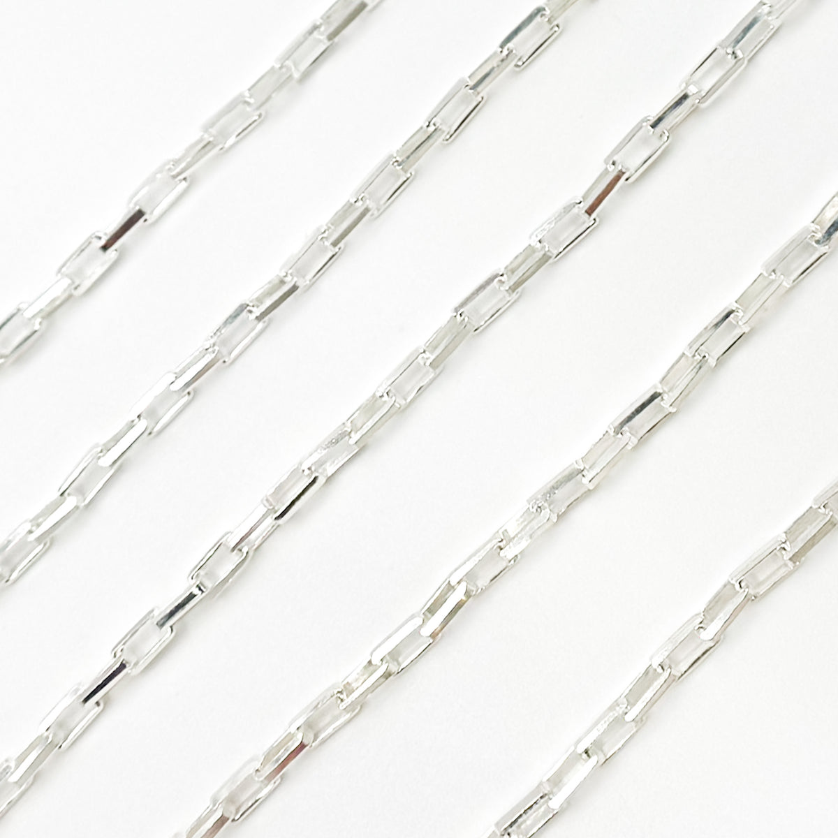 Sterling Silver Box Link Chain