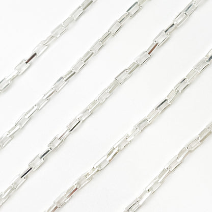Sterling Silver Box Link Chain