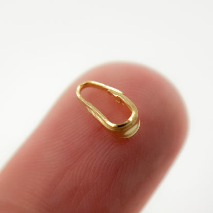 Gold Plated Sterling Silver Locket Bails