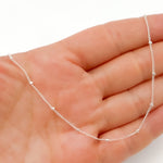 Load image into Gallery viewer, Sterling Silver Satellite Necklace
