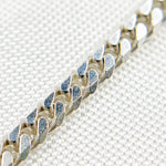 Load image into Gallery viewer, Sterling Silver 2mm Flat Curb Chain