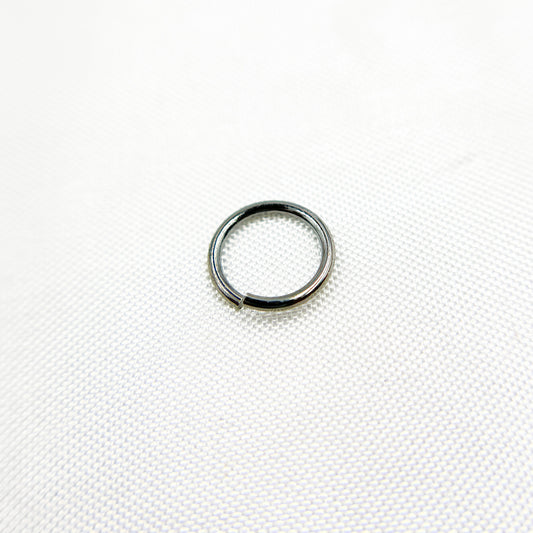 7MM 20Gauge Black Rhodium Open Jump Ring