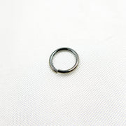 7MM 20Gauge Black Rhodium Open Jump Ring