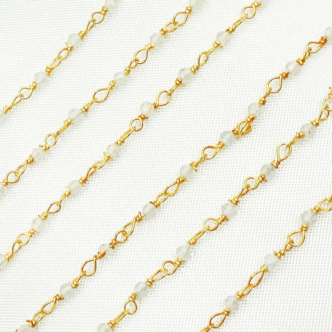 White Topaz Wire Chain
