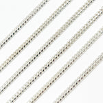 Load image into Gallery viewer, Z72SS. Sterling Silver Flat Curb Chain
