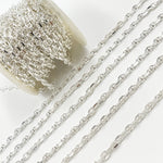 Load image into Gallery viewer, Y10SS. Sterling Silver Diamond Cut Marina Chain
