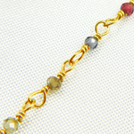 Load image into Gallery viewer, Tunduru Sapphire Wire Wrap Chain. SAP4
