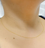 Load image into Gallery viewer, 017G2SLMSIT2. 14K Solid Gold Rope Chain
