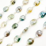 Load image into Gallery viewer, SIL19. Silverite Oval Shape Sterling Silver Wire Chain
