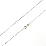 Load image into Gallery viewer, 12Necklace. Sterling Silver Flat Round Link Necklace