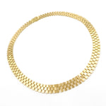 Load image into Gallery viewer, 283/152. 14K Solid Gold Pattern Necklace
