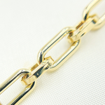 Load image into Gallery viewer, 568870G. 14k Solid Yellow Hollow Gold Long &amp; Short Link Chain
