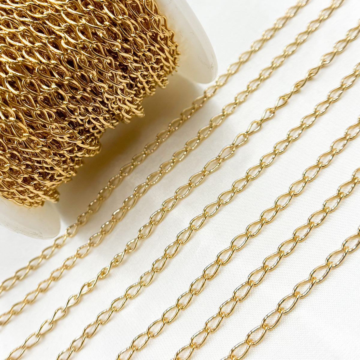 14K Gold Filled Curb Chain