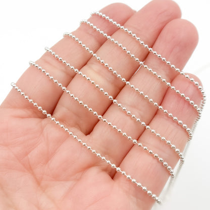 Sterling Silver Ball Chain
