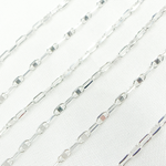 Load image into Gallery viewer, 925 Sterling Silver Oval &amp; Mariner Link Chain. Z108SS
