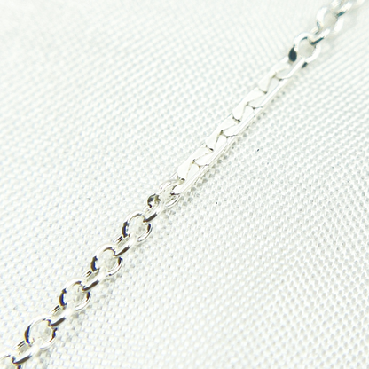 925 Sterling Silver Cable Bar Chain