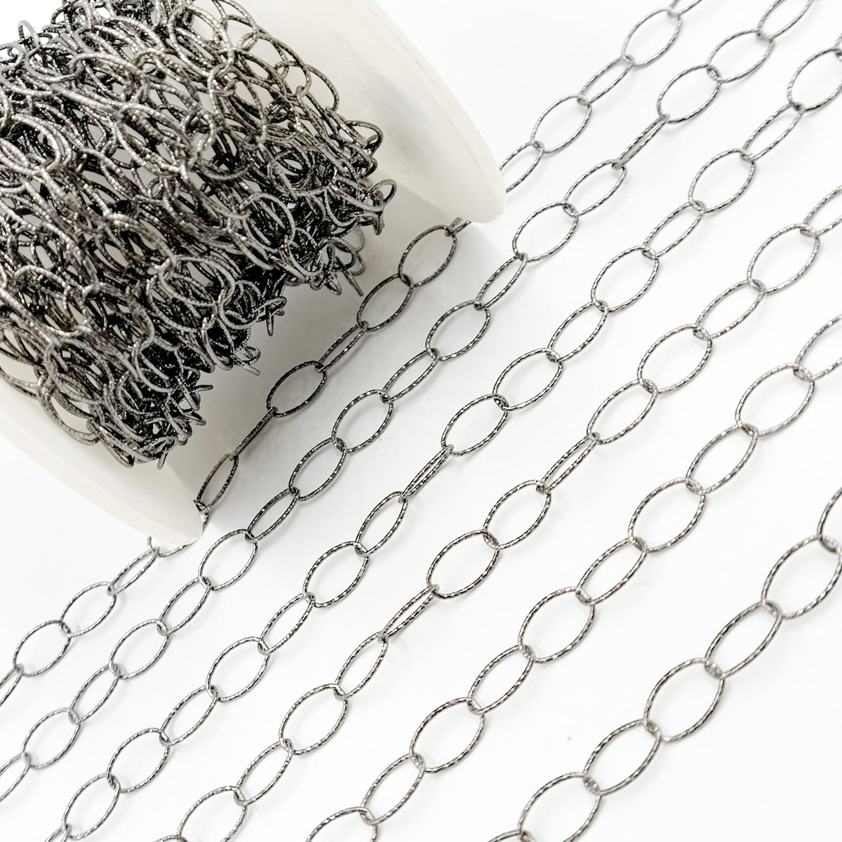 Sterling Silver Diamond Cut Chain