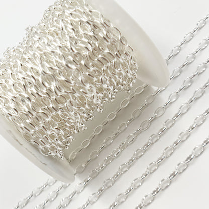 Sterling Silver Oval Link Chain