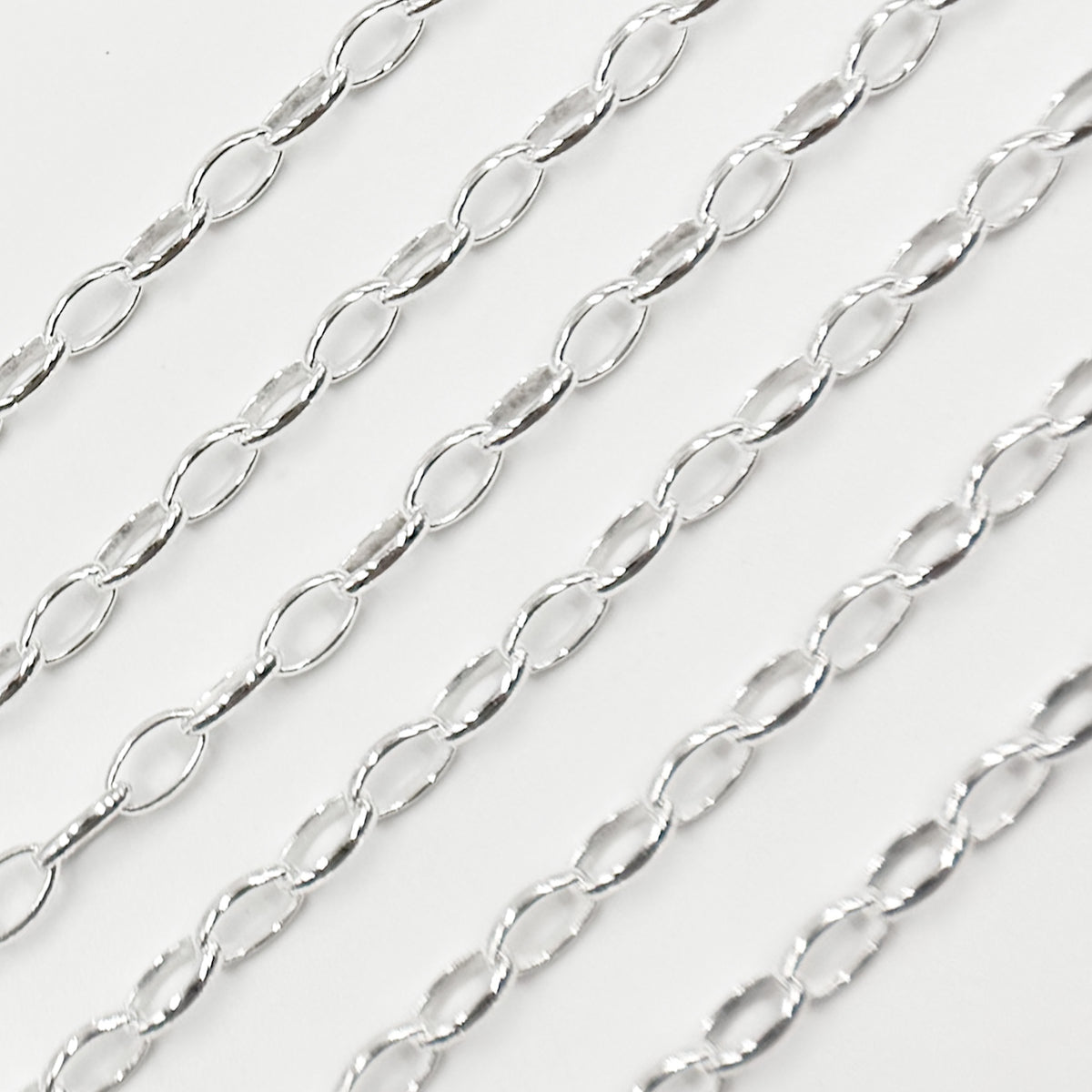 Sterling Silver Oval Link Chain