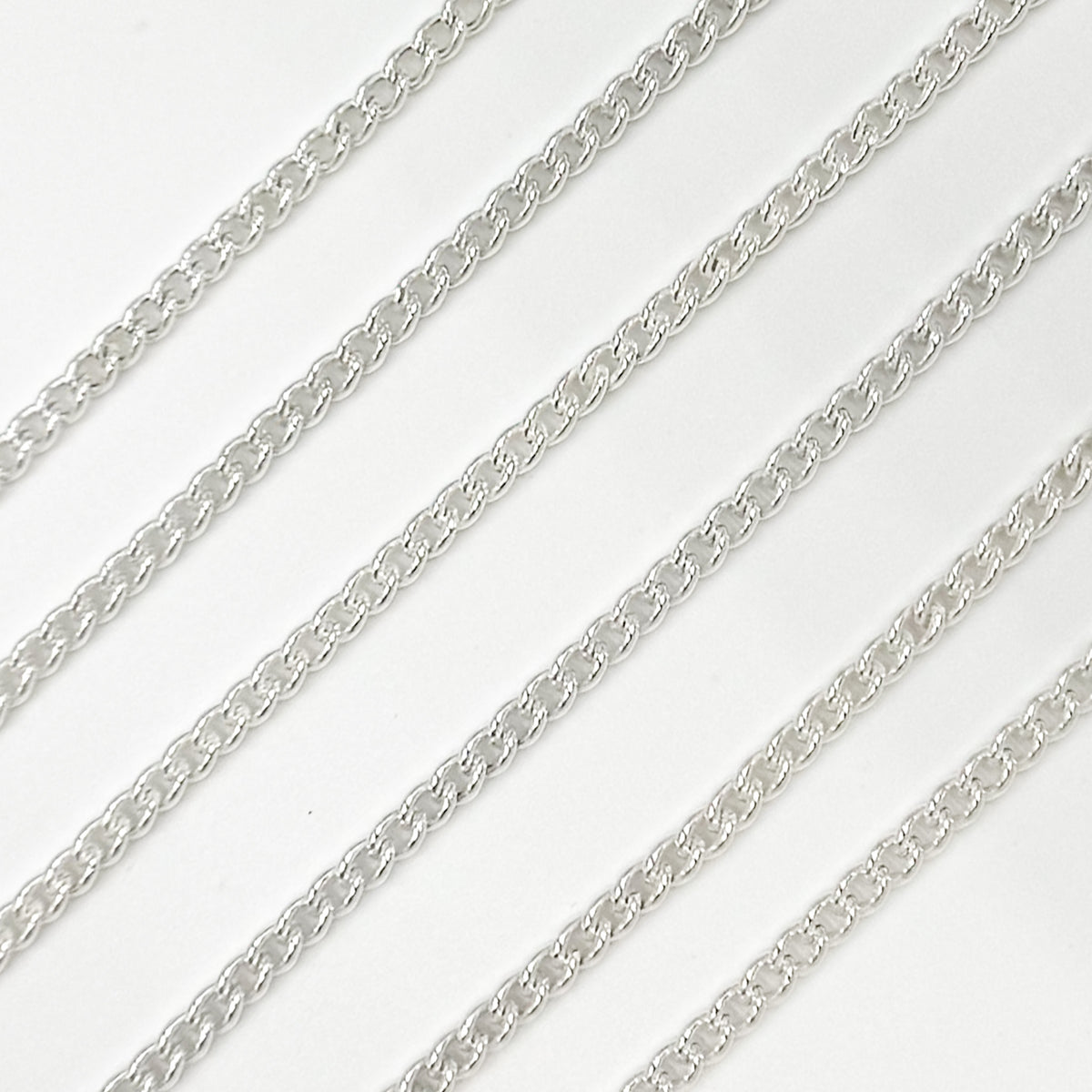 Sterling Silver Curb Link Chain