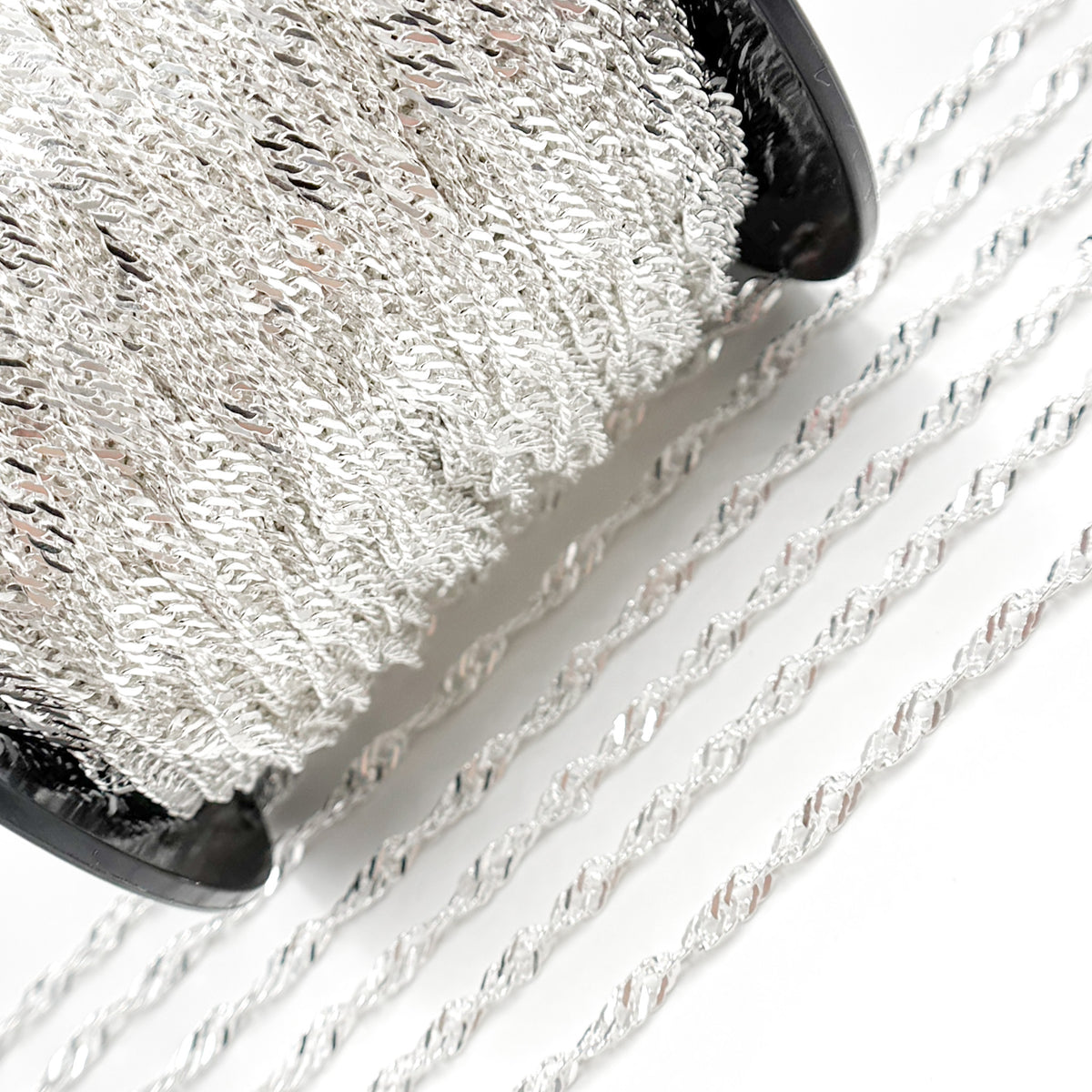  Sterling Silver Singapore Link Chain