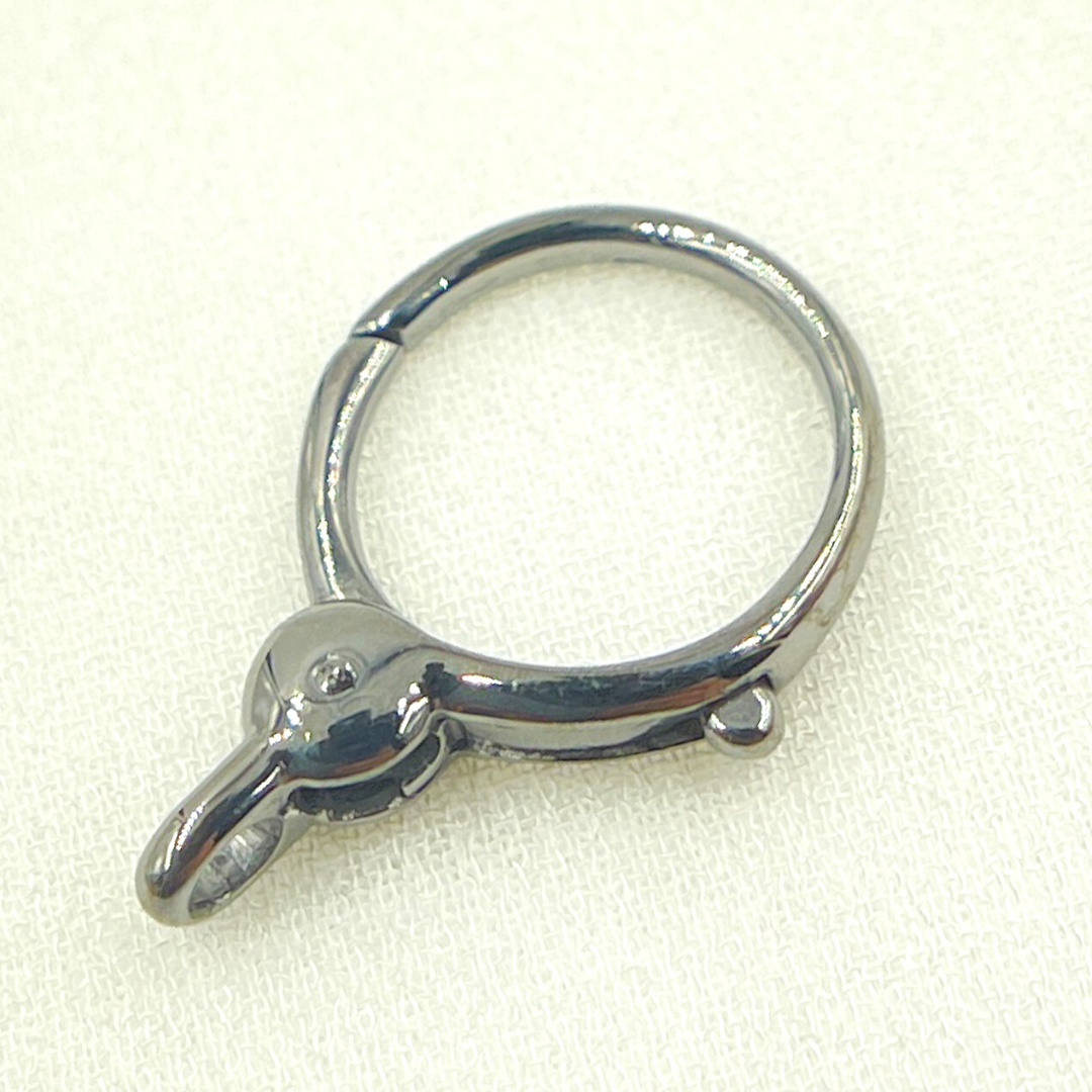 239. Sterling Silver Round Trigger Clasp