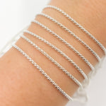 Load image into Gallery viewer, Sterling Silver Box Chain