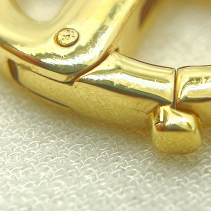17MM Gold-plated Sterling Silver Marina Clasp