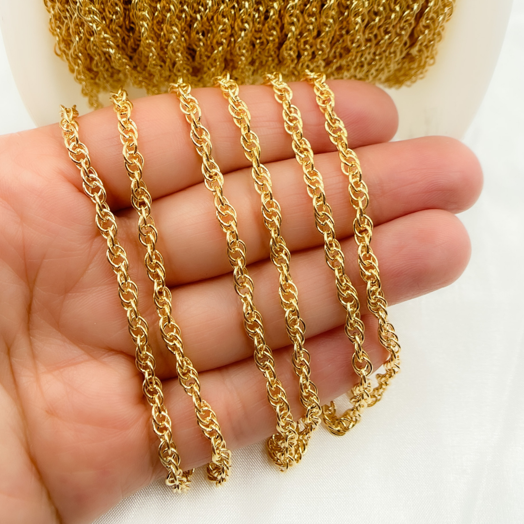 14k Gold Filled Rope Chain. 605GF