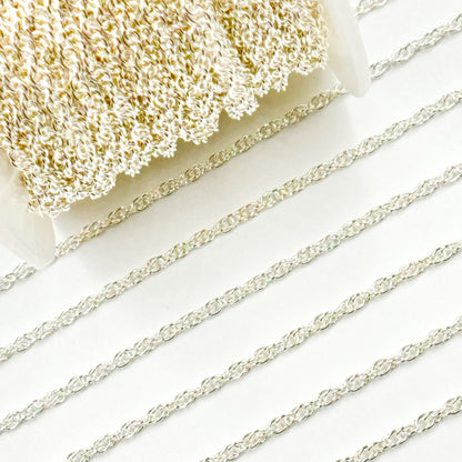Buy Now 925 Sterling Silver Rope Chain