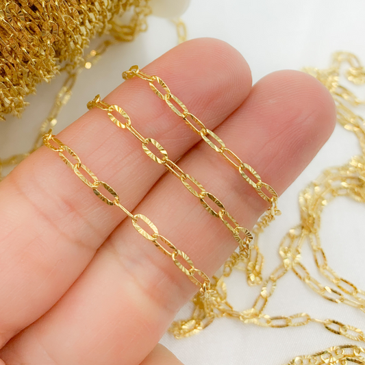 Y43GP. Gold Plated Sterling Silver Box Chain
