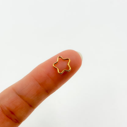 V292MGF. 14k Gold Filled Star Charm