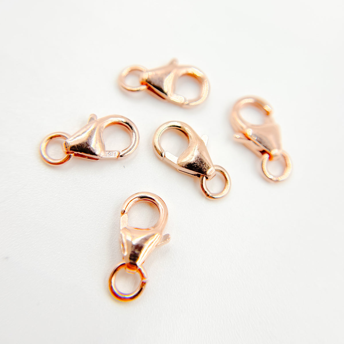 8mm Rose Gold Filled Trigger Clasp