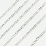 Load image into Gallery viewer, Y130DCSS. Sterling Silver Diamond Cut Box Chain
