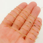 Load image into Gallery viewer, 14K Gold-Filled Cable Tube Chain