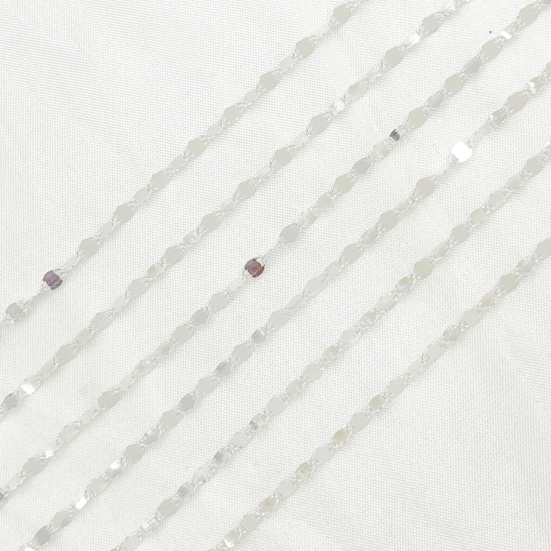 Sterling Silver Flat Marina Chain