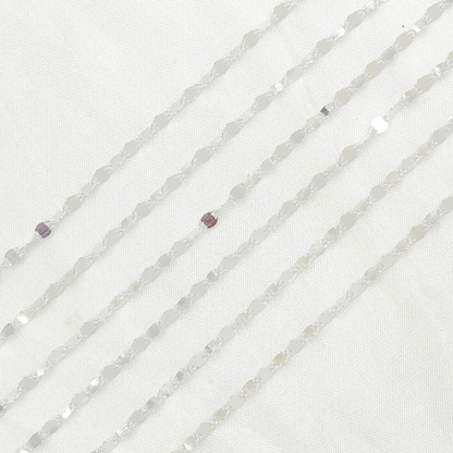 Sterling Silver Flat Marina Chain