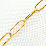 Load image into Gallery viewer, 2104FGF. 14k Gold Filled Flat Paperclip Chain