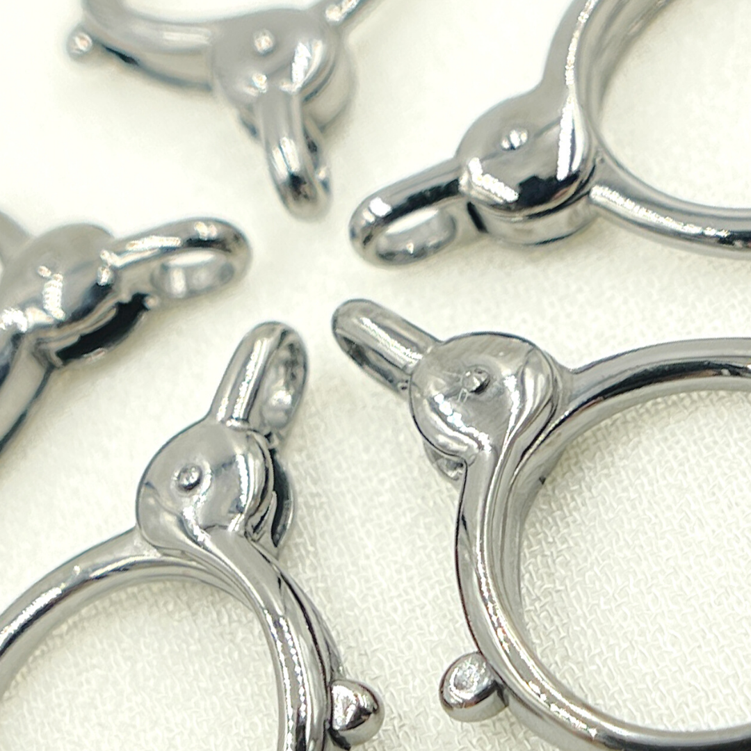 239. Sterling Silver Round Trigger Clasp