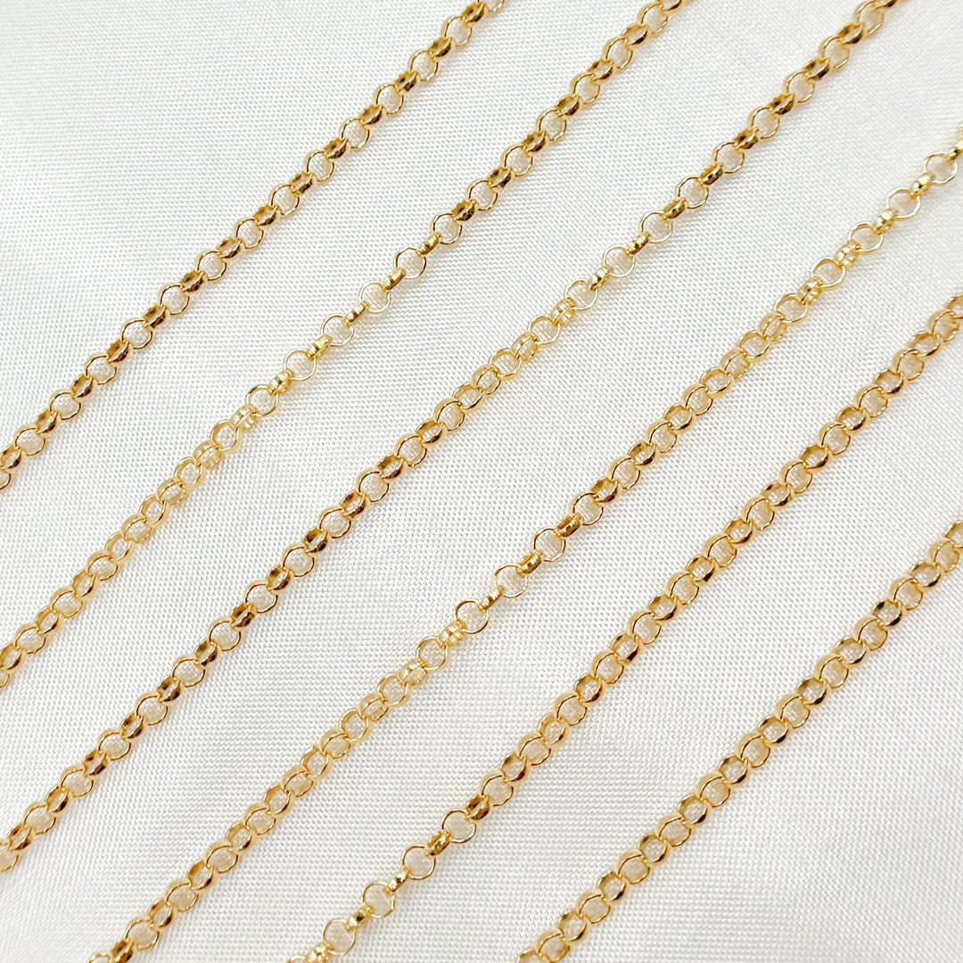 977GF. 14K Gold Filled Rolo Chain