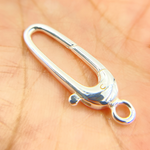 Load image into Gallery viewer, 319. Sterling Silver Hollow Trigger Clasp
