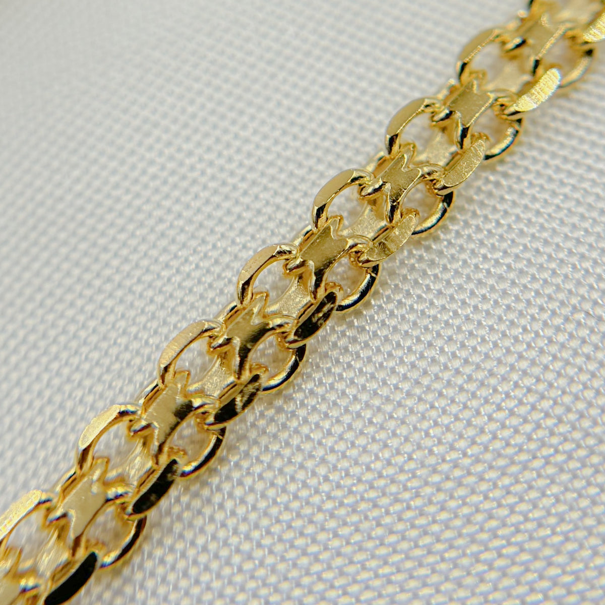 14K Solid Gold Bismark Bracelet