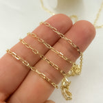 Load image into Gallery viewer, 050FLCL2T5BYFT. 14K Solid Yellow Gold Diamond Cut Chain
