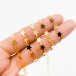 Load image into Gallery viewer, V312GF. 14K Gold-Filled Fancy Star-Link Chain