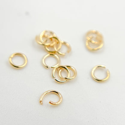 MFT050DE3GF. 24 Gauge Open Gold Filled Jump Ring