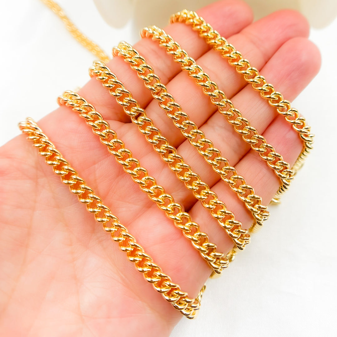 SB3CGF. Gold Filled Curb Chain