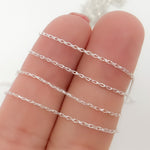 Load image into Gallery viewer, Z20SS. Sterling Silver Wheat Chain